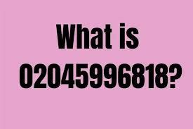 02045996818  This number, primarily associated with scam calls pretending to be from O2 , is a landline operated by TelcoSwitch Limited, and is located in London, England