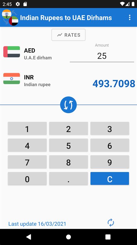 1.66 million aed to inr 36127 USD