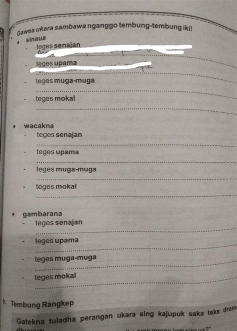 10 contoh ukara pamenging  Sangarep tamu, sesepuh