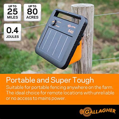 10 joule electric fence charger  Save $106