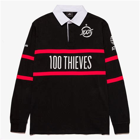 100 theives merch sections