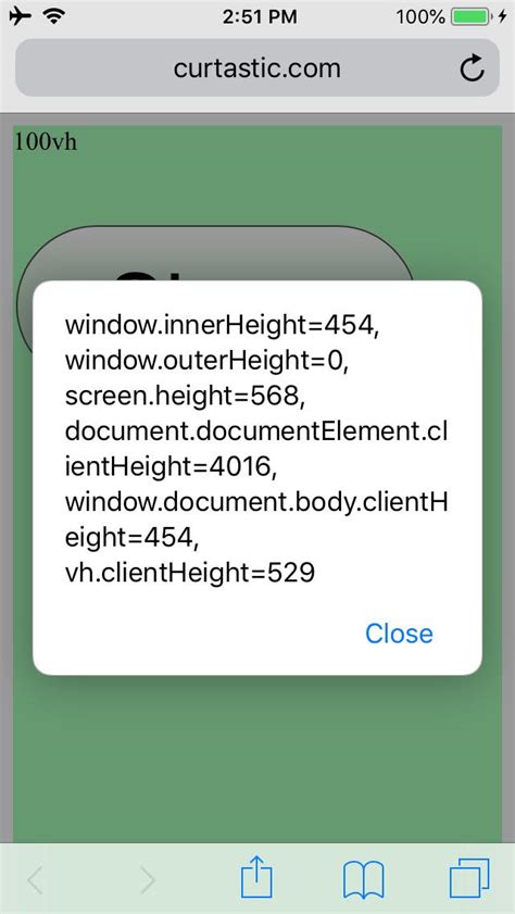 100vh in px post { width: ~"calc (100% 0 @asideWidth)"; } That also failed, reason being anything inside that Escape string would