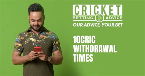 10cric withdrawal time india How can I withdraw money from 10Cric? Log into your 10CRIC profile and tab on the account drop-down menu