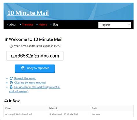10minutemail alternative  There are more than 50 alternatives to 10 Minute Mailbox, not only websites but also apps for a variety of platforms, including Google Chrome, Firefox, Self-Hosted and Android apps