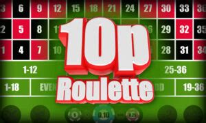 10p roulette Max 100 Free Spins at 10p per spin