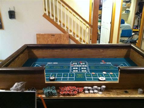 12 foot craps table blueprints  Features