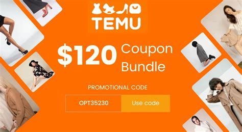 120 coupon bundle temu first order  £100 coupon bundle + 50% off when you first download the app