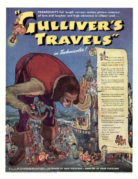 123movie gulliver's travels Gulliver’s Travels satirizes the form of the travel narrative, a popular literary genre that started with Richard Hakluyt’s Voyages in 1589 and experienced immense popularity in eighteenth-century England through best-selling diaries and first-person accounts by explorers such as Captain James Cook