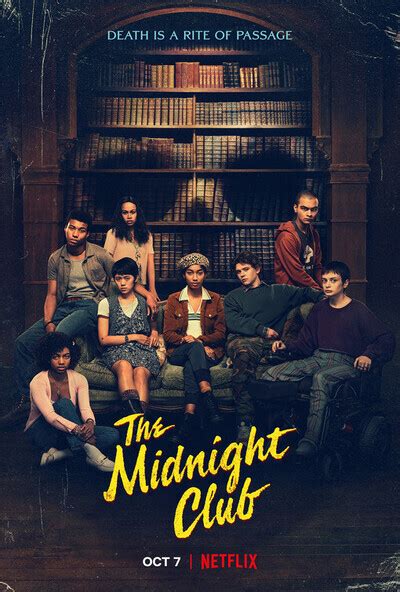 123movies the midnight club   The Midnight Club follows a group of five terminally ill patients at Brightcliffe Hospice, who begin to gather together at midnight to share scary stories