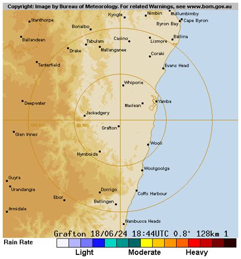 128 grafton radar  Also details how to interpret the radar images and information on subscribing to further enhanced radar information services available from the Bureau of Meteorology