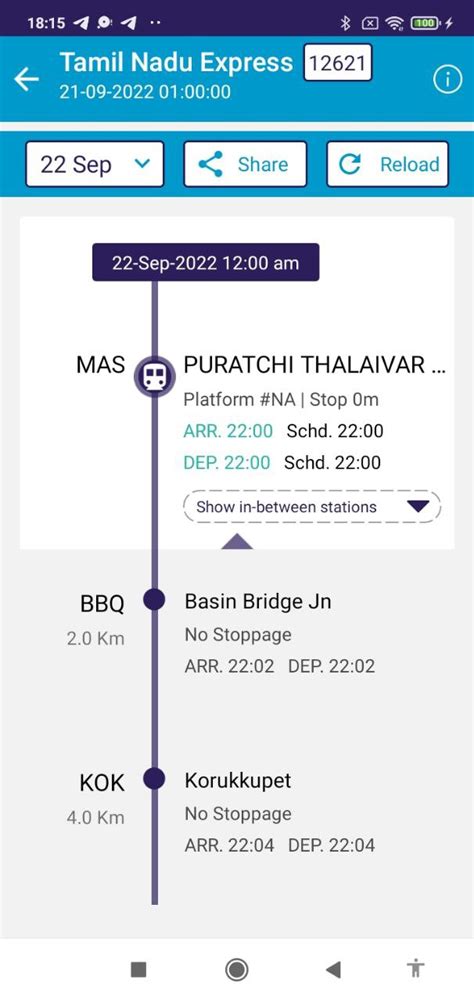 12834 train running status today live today Here's a step-by-step guide on how to check the live train running status-