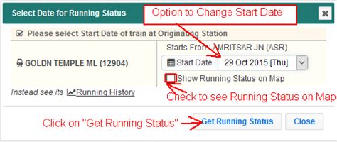 12904 live running status etrain Train Departure Status