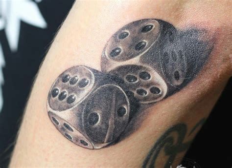 1312 dice tattoo  Pair-O-Dice