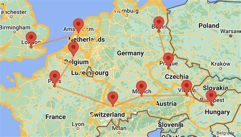 14 day interrail route  When I set out on planning the trip for us, I couldn