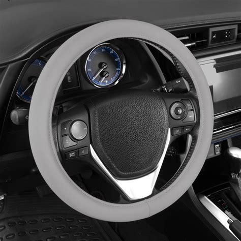 VaygWay Car Heated Steering Wheel Cover - 12v Black Soft Plush Warmer Car  Steering Wheel Heater - Premium Quality 15 Auto Comfortable Steering Wheel