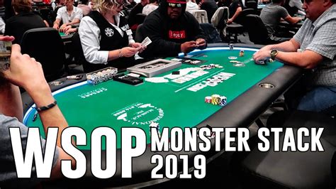 1500 monster stack wsop  and $610,437 in the Monster Stack