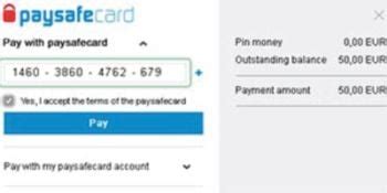 16 digit paysafecard codes  About paysafecard