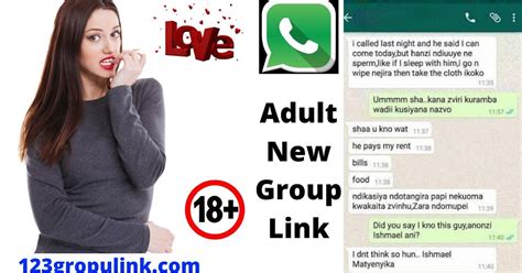 18+ adult whatsapp group link  This includes handjobs, which is the use of one's hands to stimulate someone else's penis or scrotum, and anal fingering, which is the use of one's fingers to stimulate someone's anus