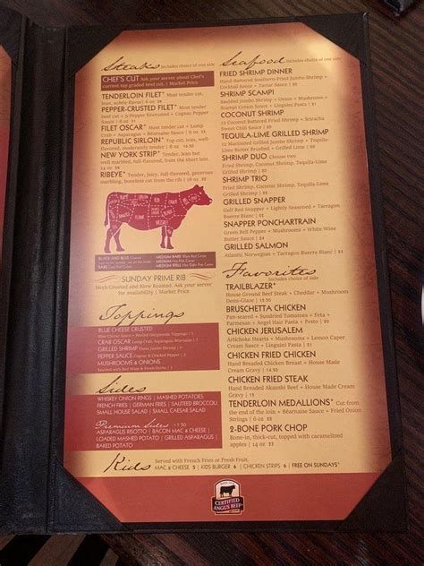 1836 steakhouse menu Glenmorangie 12 Year at 1836 Steakhouse in Hunstville, TX