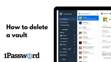 1password remove vault  1Password’s secure sharing is a convenient way to share nearly any vault item with anyone, even those who don’t use 1Password