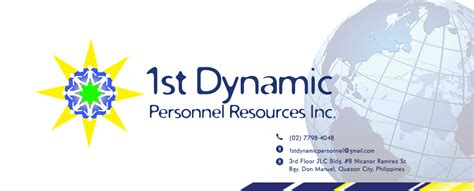 1st dynamic personnel resources inc photos  DMW License # : DMW-011-LB-051822-RAgency Name: 1ST DYNAMIC PERSONNEL RESOURCES INC