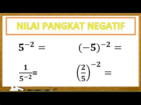 2 pangkat min 1 =  Pertanyaan