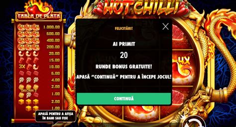 20 de rotiri gratuite fara depunere ro! Păcănelele cu fructe, sloturile 777 și jocurile cu jackpot progresiv te fac să simți atmosfera inegalabilă a cazinourilor clasice, chiar din confortul propriului cămin