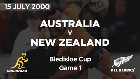 2000 bledisloe cup  AUS v NZ, Bledisloe Cup, 15 Jul 2000