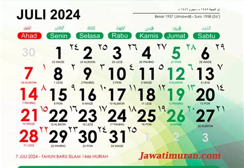 23 juli 1999 hari apa weton jawa  Sementara Ganjar