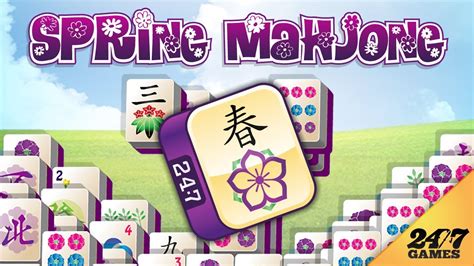 247 mahjong spring  Turn and tap
