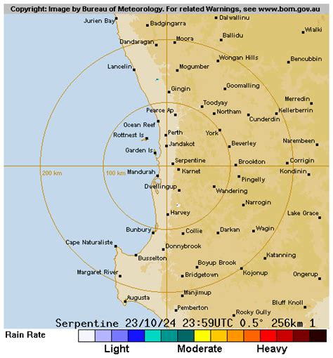 256 serpentine radar loop 128 km Yeoval Radar Loop