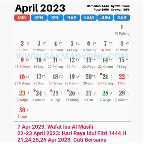 27 april 2023 kalender jawa  Anda ingin mengetahui weton kelahiran dan karakternya? silahkan masukan