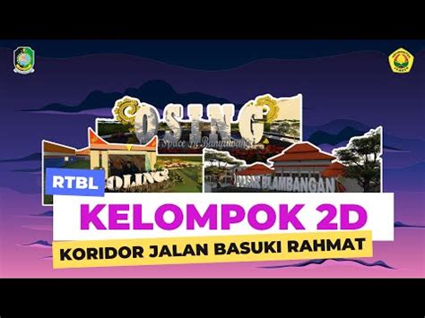 2d jalan jalan 2 Lebar Jalur