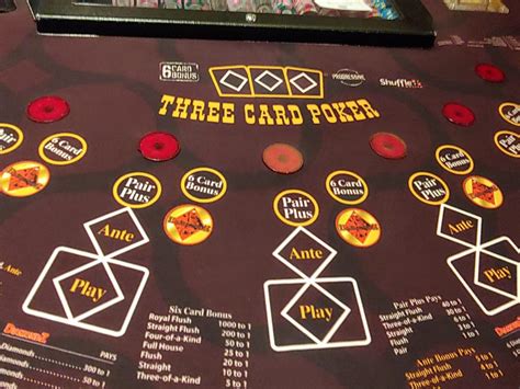 3 card poker 6 card bonus payouts  Experiment with side bets like Six Cards and Pair Plus