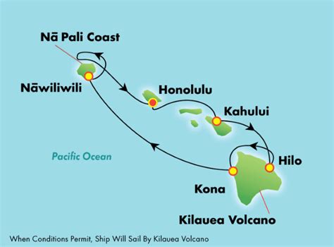 3 day hawaiian cruise from honolulu  Source : cruisemapper