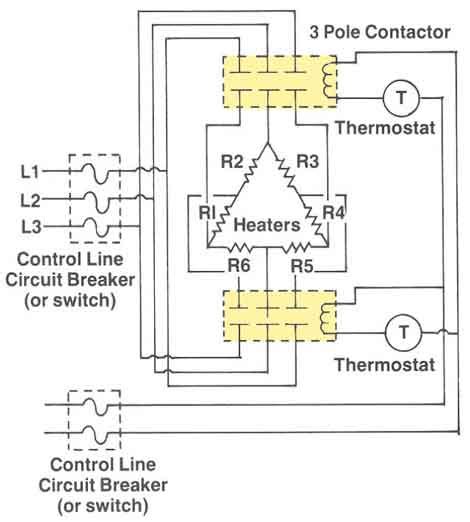 3 phase heater delta wiring diagram 737Un)
