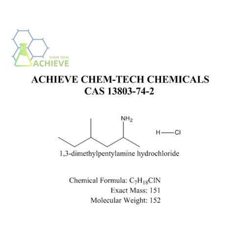 3-dimethylpentylamine factories As one of the leading 1,3-dimethylpentylamine hydrochloride cas 13803-74-2 manufacturers and suppliers in China, we warmly welcome you to buy or wholesale bulk 1,3-dimethylpentylamine hydrochloride cas 13803-74