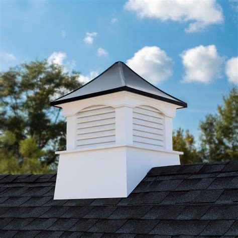 30 inch cupola  of cupola width for every foot of unbroken roofline, see photo for more information Family Handyman