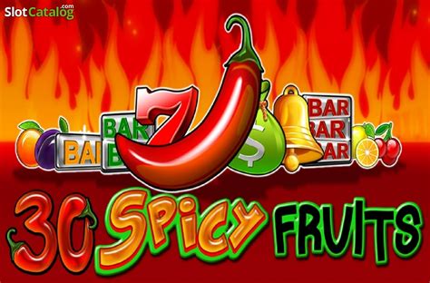 30 spicy fruits gratis  The game features a fruity theme and its symbols include classic fruits such as oranges, cherries, plums and lemons as well as lemon, watermelon and grape-shaped bells