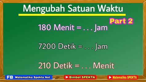 3000 detik berapa menit  Taletha A