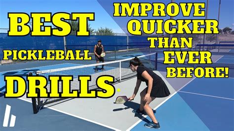 31 solo pickleball drills  Let’s take a look at the top 10 pickleball drills for intermediate players: 1