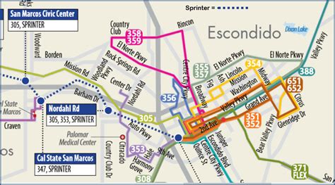 356 bus schedule escondido  Choose any of the 356 bus stops below to find updated real-time schedules and to see their route map