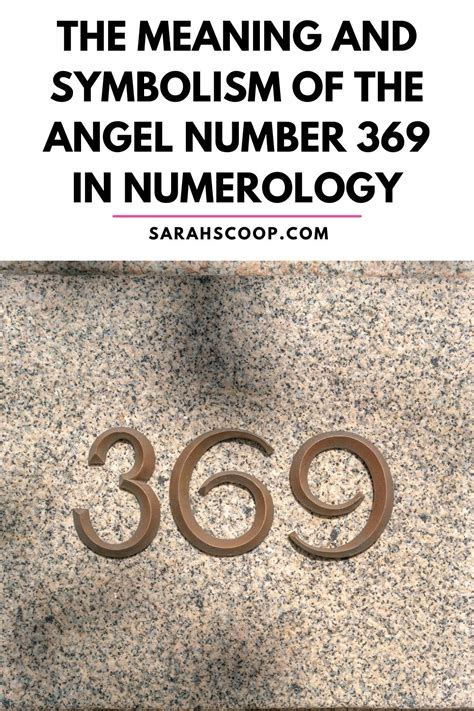 369 number meaning  According to classical numerology, in order to know the meaning of any number, it is necessary to reduce it to a single number