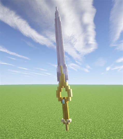 3d sword resource pack  4 blocks tall