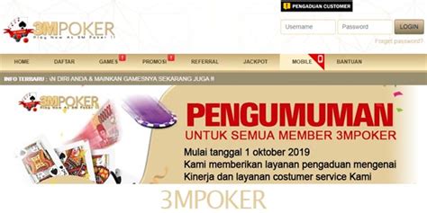 3mpoker link alternatif Harap diperhatikan link alternatif kami adalah yang tertera diatas