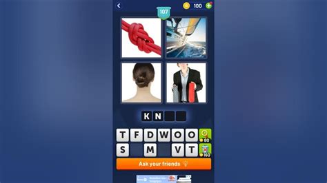 4 pics 1 word level 107 answer 8 letters  Select the answers by level or use the cheat tool for the 4 Pics 1 Word game by Lotum GBMH