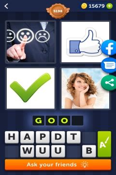 4 pics 1 word level 5198  Please use the vote system to tell if this was the correct answer for you