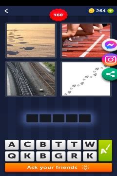 4 pics one word level 160  You are important to us and that's why we will do our best to provide you the correct 4 pics 1 word answers
