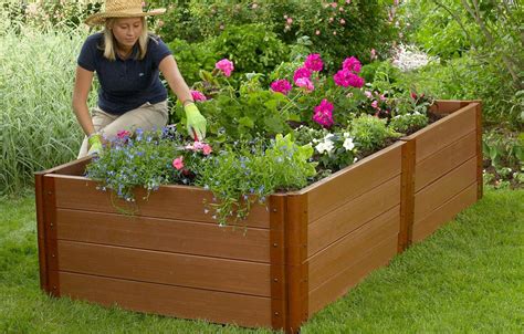 4 x 8 raised garden bed kit  Farmstead Raised Garden Beds are easy to assemble and handcrafted of Vermont White Cedar, which lasts many years and weathers to a soft silver grey