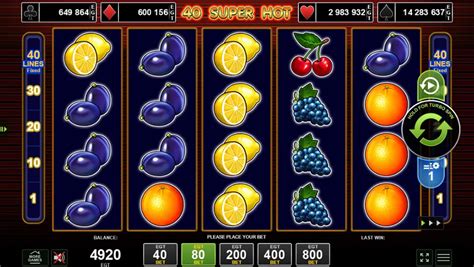 40 super hot demo  Explore the corners of the pyramid as you complete combinations over the 10 paylines found in this 5x3 slot game